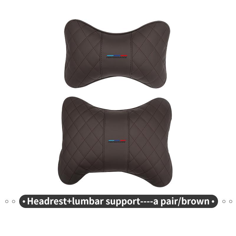 AAAQV1 For BMW Car Neck Rest Headrest Cushion Pillow Interior Accessories 5 Series G30 G31 G32 G38 2021 2020 2019 2018 E46 E91