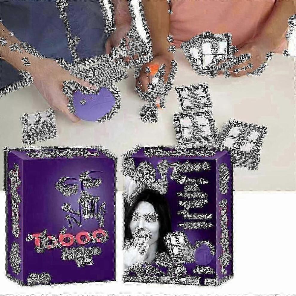 26-27 Taboo Game Classic Hourglass Timing Family Board Game WHBYV