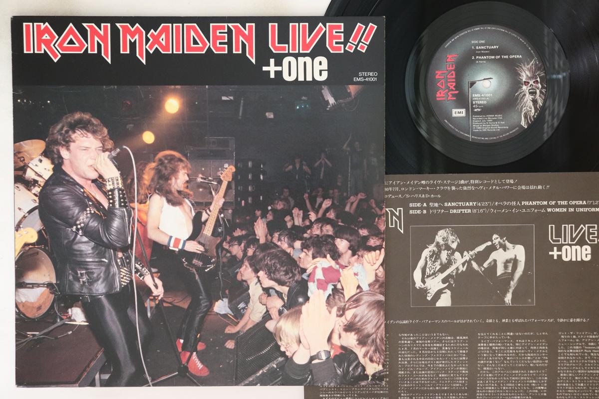 

12inch Record IRON MAIDEN - Live One EMS41001 EMI 1980 Japan Metal