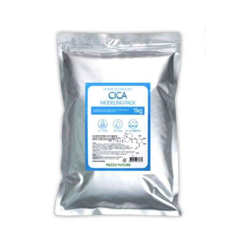 

NEEDS NATURE Derma Tech Modeling Pack 1kg - Professional Korean Rubber Mask for Home Spa 01 Cica