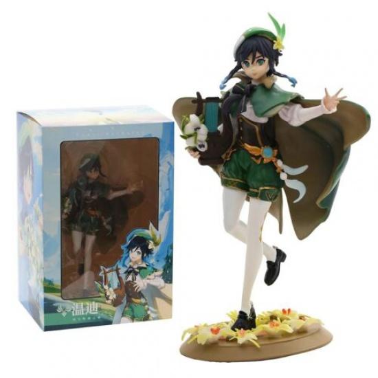 

Genshin Impact Фигурка Venti ПВХ Коллекционная модель украшения куклы игрушки 9,8 & apos;