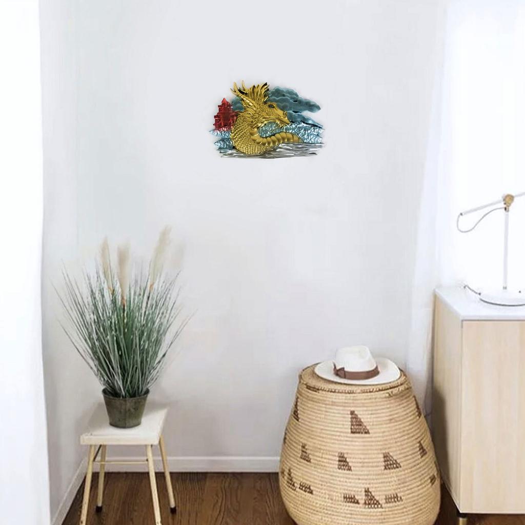 Dragon Pendant Wall Hanging Mold Wall Stickers Dragon Wall Hanging Semi-dimensional Dragon Ornaments Silicone Molds