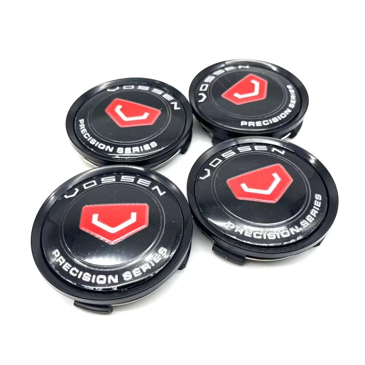 

4PCS O.D 74mm I.D 69mm Vossen Wheel Center Cap Hub for Car Rims Protective Hubcaps Dust-proof Plastic Cover Accessories 4pcs for Vossen&74mm Cap