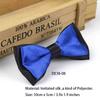 Classic Children's Bow Tie Baby Boy's Girl Fashion Solid Color Adjustable Bow Tie Children's Two-tone Pet Dog and Cat Bow Tie