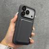 Flüssigsilikon Magnetisch Für Magsafe Geldbörse Steckplatz Halter Hülle Für iPhone 17 Air 16 15 14 13 12 11 Pro Max Weiche Stoßstange Abdeckung