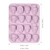 Skull Ice Cube Silicone Mold Halloween Creative Decoration Reusable DIY Candy Whiskey Chocolate Soap Kitchen Accessorie 6