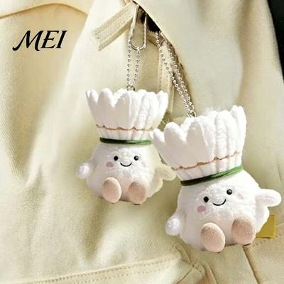 Cute Desk Accessory Badminton Plush Keychain, Shuttlecock Stuffed Toy for Bag Car Small Decor, Soft Mini Pendant, Creative Gift Fans Birthday Athletes
