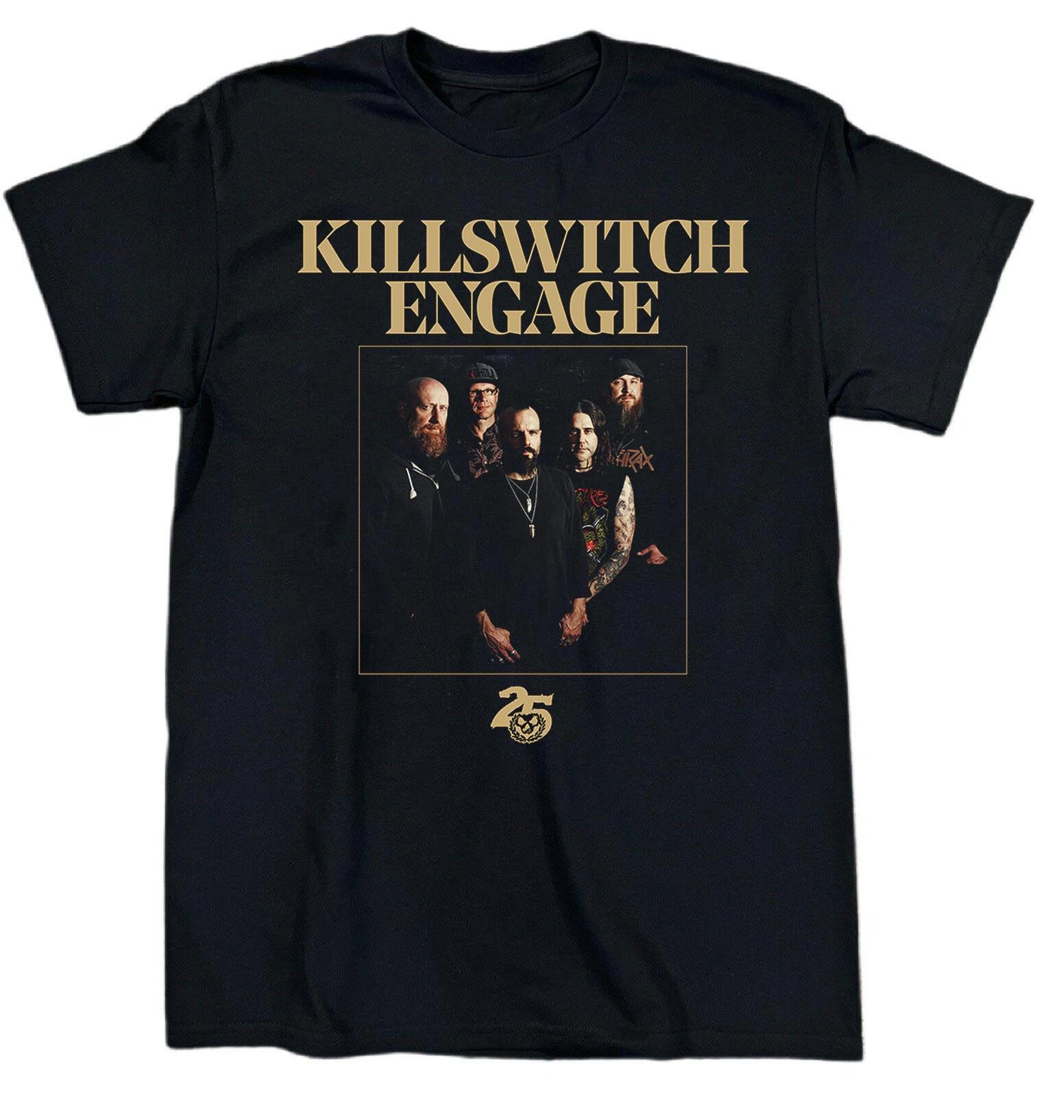 Killswitch Engage Announce Spring Album Cotton Black T Shirt S-5XL TR528 S
