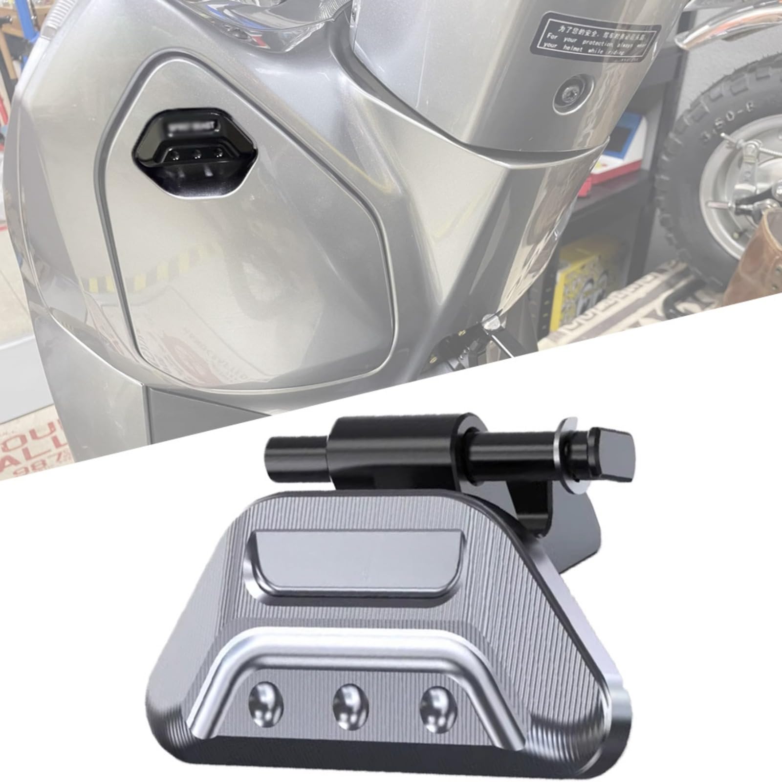 

ДЛЯ LEAD125 F125 LEAD 125 F 125 lead125 f125 2021 2022 2023 2024 Ящик для хранения для модификации мотоцикла Ручка Кнопка Переключатель Кнопка Украшения (Титани