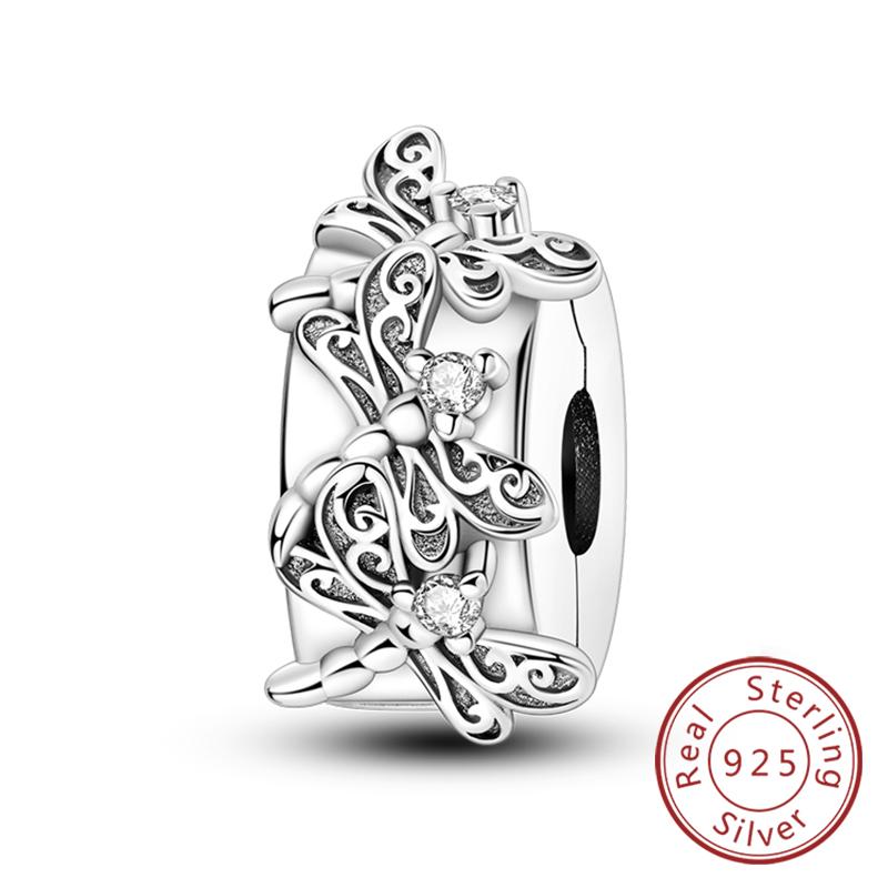 Original Charms Beads Pendan Copper Firefly Bee Butterfly Hummingbird Charm For Bracelets Charm Women Jewelry Gift