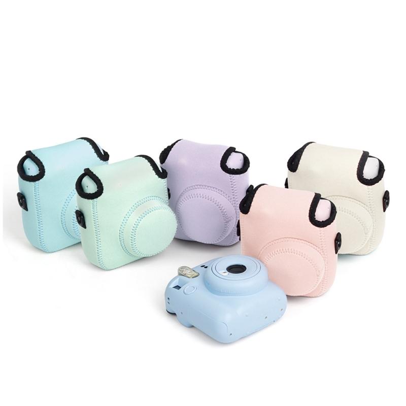 Soft Bag for Mini 12 Camera Keep Your Device Scratch Resistant Soft & Sturdy Bag with Comfortable Strap Bright Color
