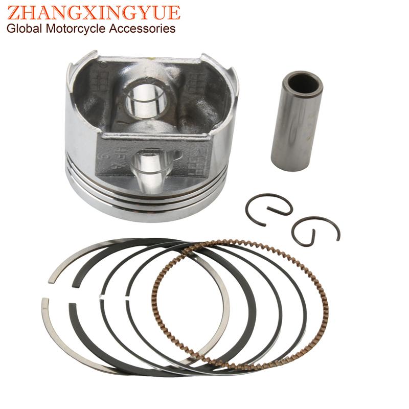 Vario125 PCX125 Click125 Lead125 Piston Kit For Honda Lead Ww Pcx Click Vario 125i Nss Forza 125 13101-KWN-902 52.4mm 13mm 4T