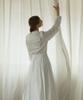 Otte Pleats Shirt-Dress_White