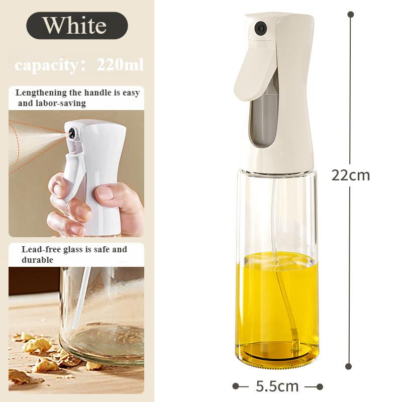 

Бутылка для кухонного масла 550 мл, не открывающаяся крышка, спрей для заливки, двойная бутылка для масла, не подвешиваемая, стеклянная бутылка для приправ, уксуса, соевого соуса