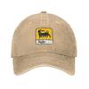 AGIP Oil Company Vintage Italy Baseball Cap Luxury Man Cap Sunscreen Fun Hats Golf Cap Womens Mens