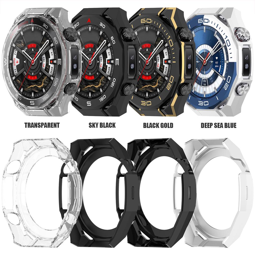 Huawei Watch Ultimate 2 için Yeni PC Delikli Kasa Huawei Ultimate 2 Aksesuarları için Kenar Koruyucu Tampon Kapak