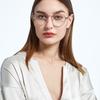 LOOKING4U The Classic LD219 Blue Light Blocking Glasses Frame C40 Rose Gold