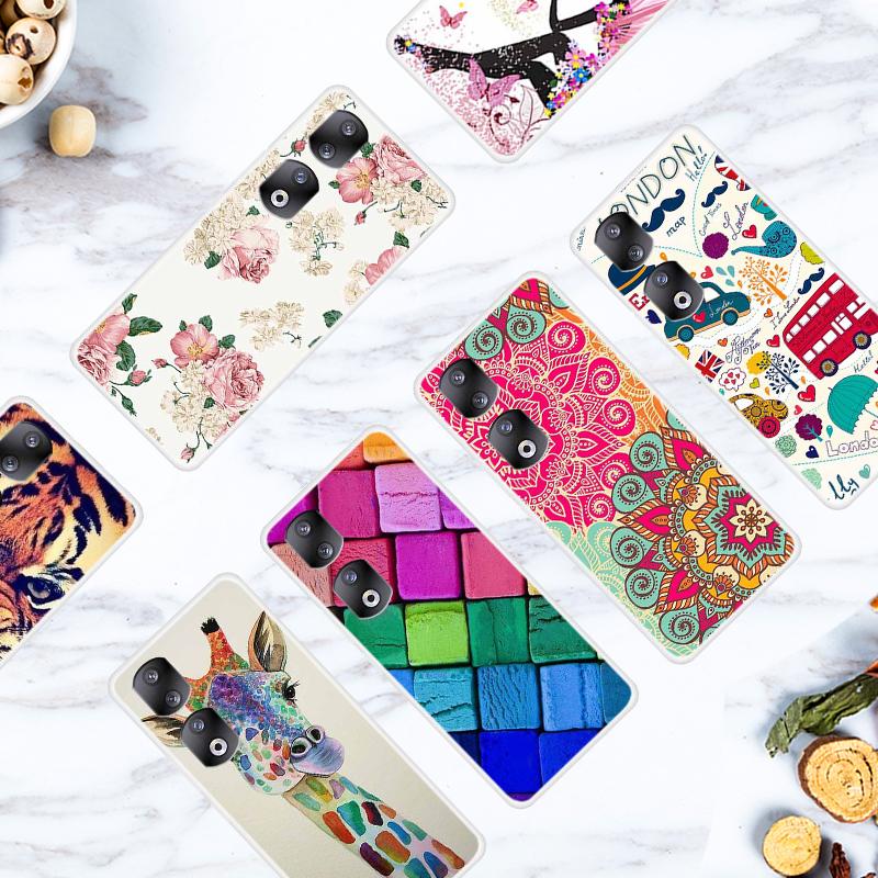 For Honor 90 Pro Phone Case Pattern Printing Shockproof TPU Mobile Phone Cover Case