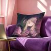 Kusanagi Nene Badge Music Game Cosplay Square Double-Sided printed Pillow Case Bedroom Bedside Pillow Sofa Cushion Cover