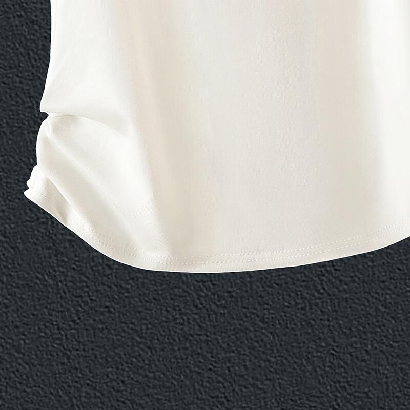 Damen Unifarbenes Kurzarm Slim Fit T-Shirt