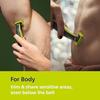 Philips Norelco OneBlade 360 Face + Body Hybrid Electric Trimmer Shaver QP2834 70 Blade Technology 100 Showerproof Stainless Steel Blades last up 4 60