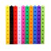 100Pcs Set Linking Cubes Math Manipulatives Kids Learning Counting Blocks Montessori Educational Brain Development Toys
