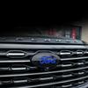 Autoaufkleber Ford 2025 Heißes Auto-Emblem für Ford Focus Edge Explorer Escape Escape ST Kuga Mondeo Taurus Äquator Lenkradaufkleber