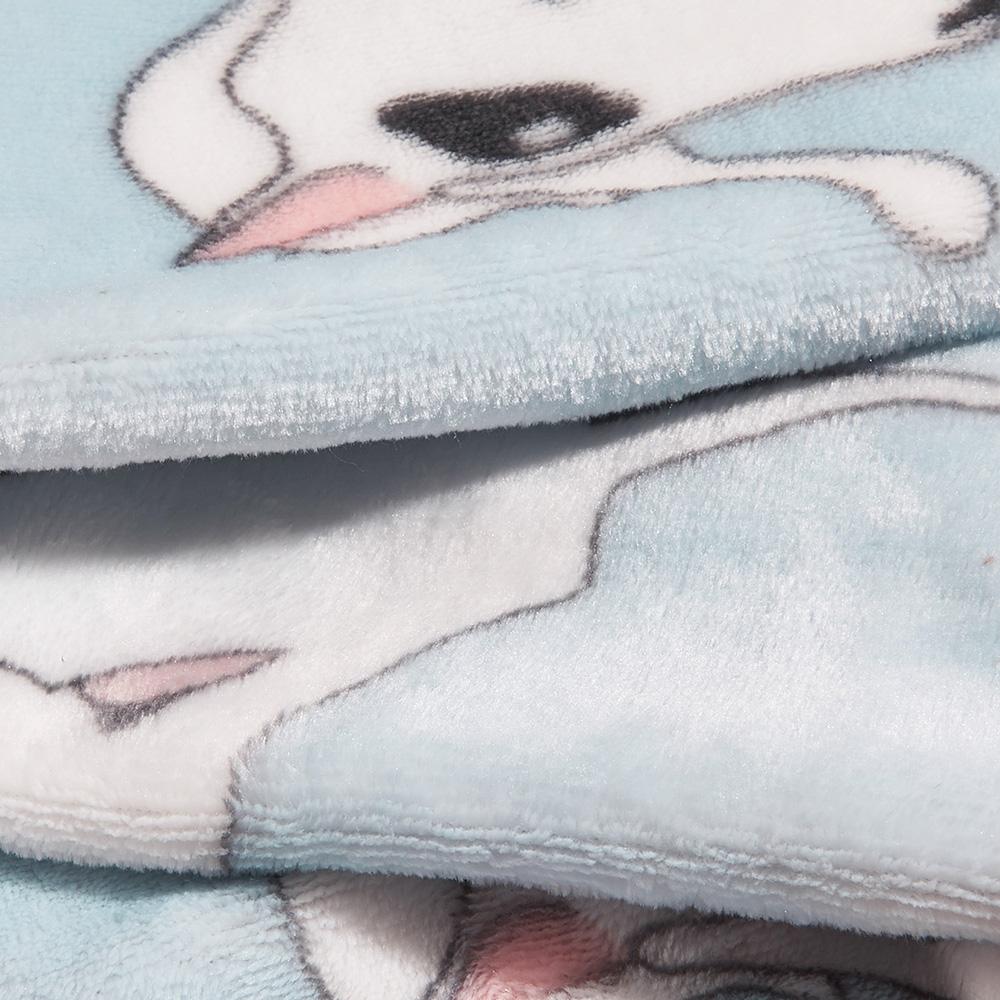 Fluffly Dog Blanket Pet Sleeping Mat For Small Large Dogs Cats Cartoon Pattern Soft Puppy Kitten Bed Pad French Bulldog Cushion