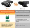 24V Car Heater Anti-fog Heater Car Windshield Defroster Fast Heat Car Heater Electric Cooling Heating Indoor Cold Heater