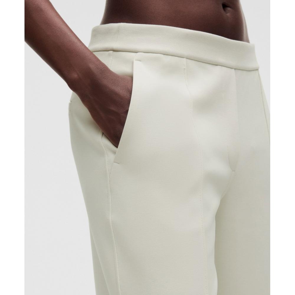 Lululemon Softstreme Pintuck Mid Rise Pant  Regular Bone