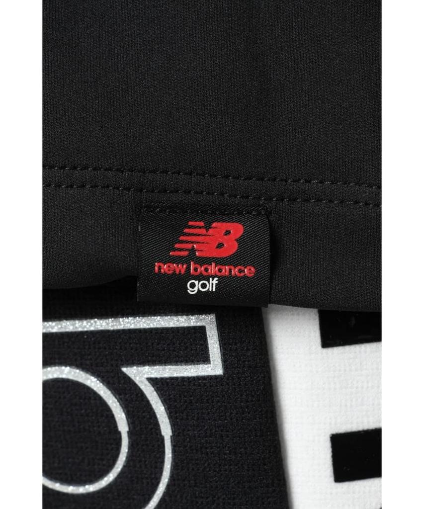 Tricou de golf cu mânecă scurtă și guler înalt Quick 0 [New Balance] (Absorbant de apă, Uscător, Elastic) / Pentru femei / 012-2166507 010_Negru [S]