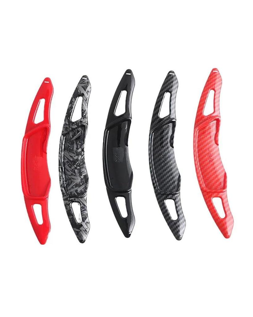 Carbon Fiber Car Paddle Shift Cover for Husbaru, XV, Legacy, Forester, Outback, Impreza, WRX STI, Levogue, Car Steering