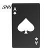 Bottle Cap Opener High Strength Convenient Open Portable Can Poker Card Shape for Home Beer