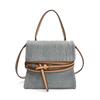 Niche retro handbag women's spring new fashionable large-capacity commuting shoulder crossbody small square bag