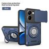 Slide lens protection Case For Poco X8 Pro Redmi Turbo 5 Rotate Magnetic Ring Holder Shockproof Hard Cover For POCO X8Pro Bumper