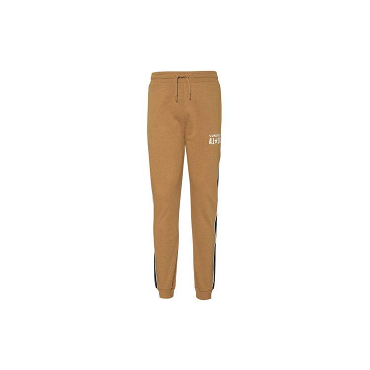 Converse Knitted Sweatpants Men's Wheat Moderate Cuffed Pants 10018256-A03