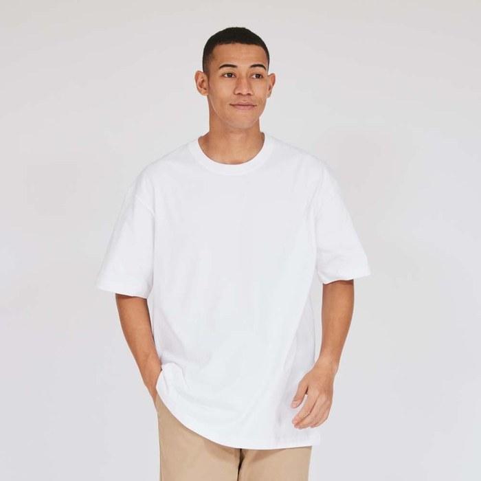 Beefy T-Shirt 2-Pack, 100% Cotton, Heavyweight, Tagless, H5180-2-010-L, White