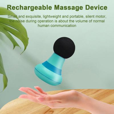 Handheld Body Massager Percussion Deep Tissues Muscle Massager with 6 Speeds USB Rechargeable Portable Electric Muscle Massager