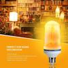 LED E27 360° Flame Flickering Effect Light Bulb Decorative Holiday Lamp
