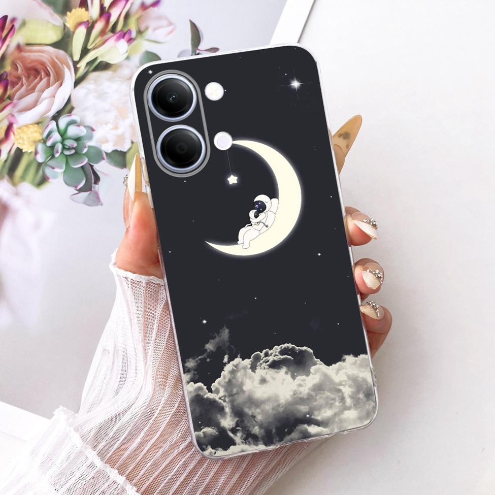 Transparent Casing For Vivo Y05 Cover Luxury Cute Cat Fashion Butterfly Cool Painted Funda For Y05 Vivo Phone Case
