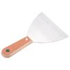 PATIKIL 12.5cm Scraper, Putty Knife, Petty Knife, Stainless Steel Blade, Wooden Handle, for Wall Paint Repair and Wallpaper Removal