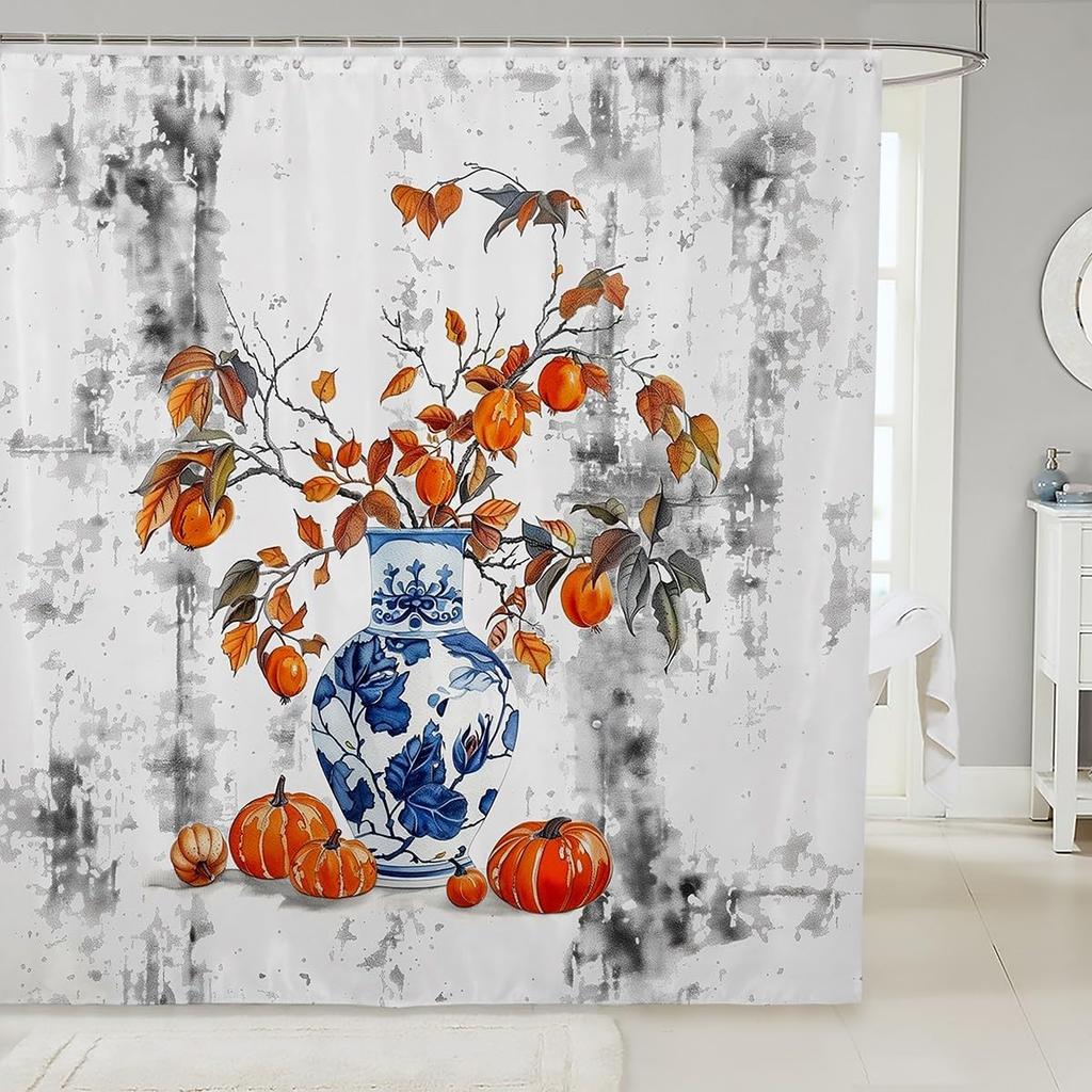 Black Cat Shower Curtain Pet Cats Bathroom Accessories Kitten Cute Halloween Gothic Kids Girls Boys White Black Waterproof Bath