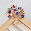 European & American Zircon Rhinestone Corsage Brooch – High-End DIY Fashion Accessory for Women