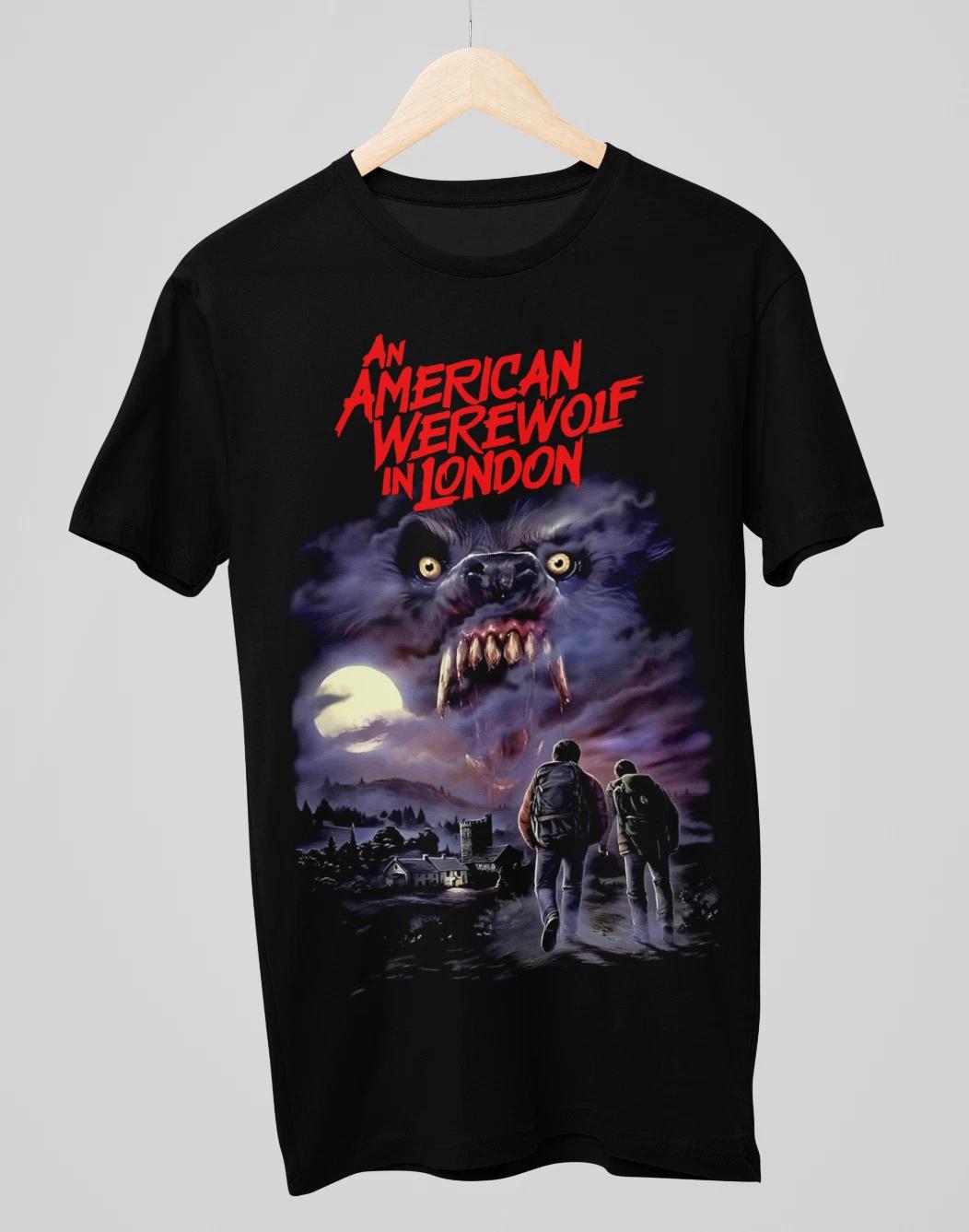 An American Werewolf in London Movie Poster T-Shirt XXXL