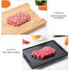 Household Fast Defrosting Tray Aluminum Food Thawing Plate Board Kitchen Frozen Meat Defrost Tool
