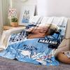 Willkommen Manchester City Decken Flanell Bedruckt Atmungsaktiv Warm Überwurfdecke für Zuhause Büro Tagesdecken 0708a74