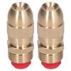 2Pcs Adjustable Watering Sprinkler G1 2 Male Thread Garden Lawn Brass Sprayer Nozzle