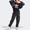 Adidas Originals Adicolor Classics Trefoil Logo Print Short Sleeve T-Shirt Women Tops Black IK4035