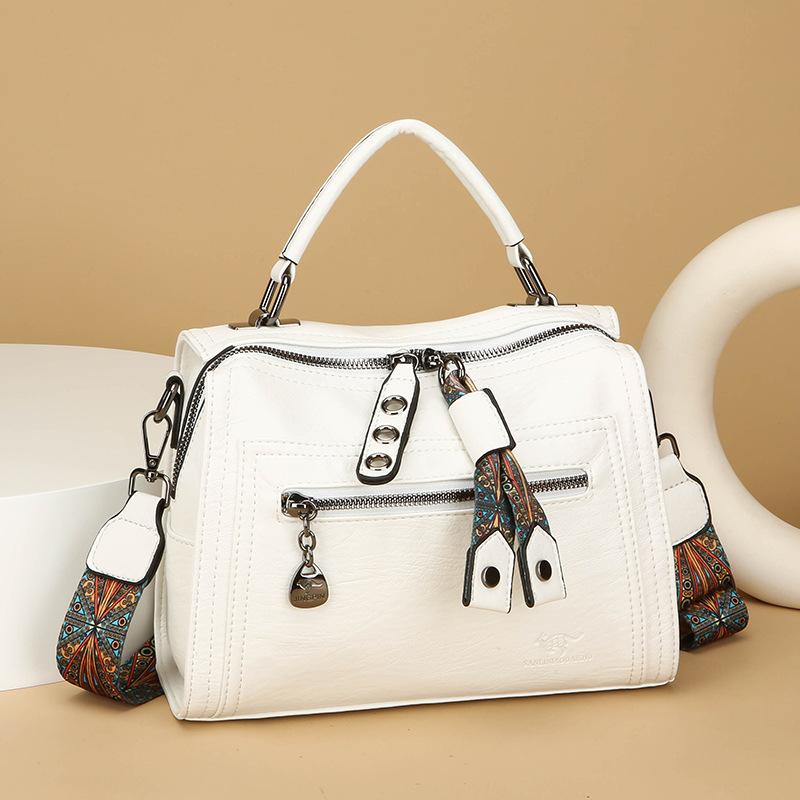 Modische Umhängetasche, Hochwertige Ein-Schulter-Boston-Tasche