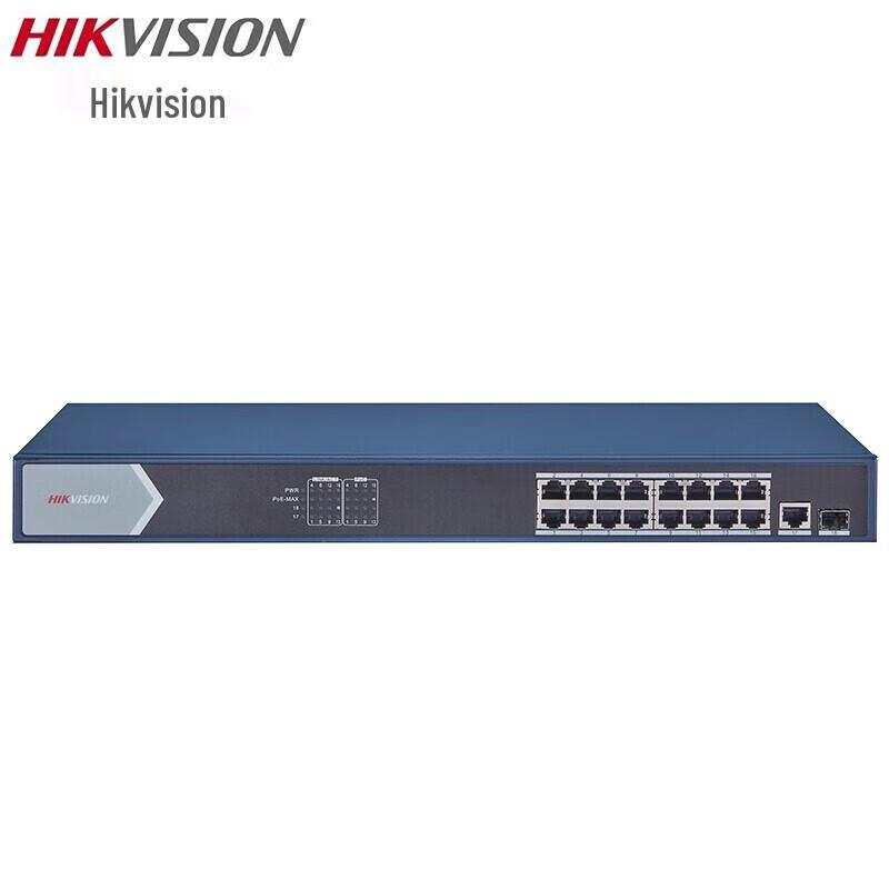 

HIKVISION 18-Port Full Gigabit PoE Switch